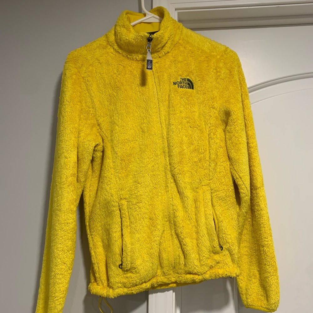 Yellow NorthFace Fleece